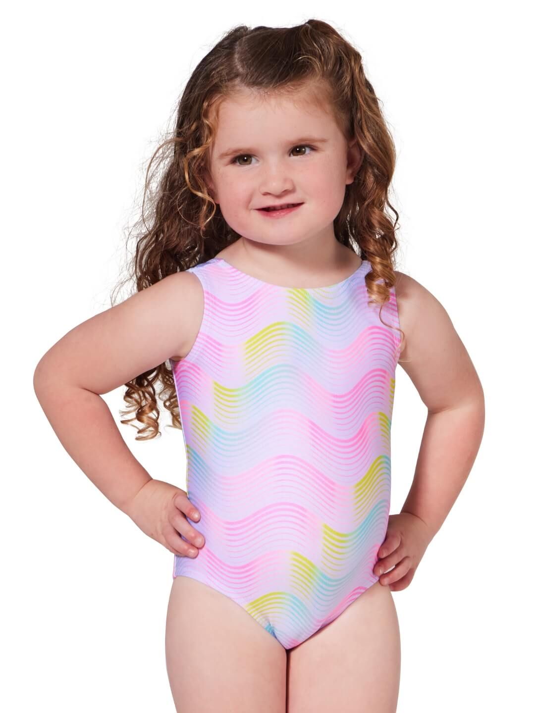 SUNSET WAVE SUNRISE LEOTARD-CHILD-