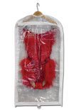 DD LONG GUSSET GARMENT BAG - WHT