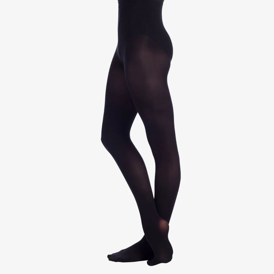 SD FOOTED TIGHTS-ADULT-, Color: BLK -, Size: S/M