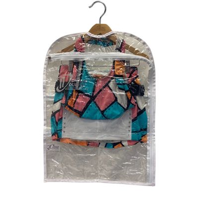 DD SHORT GUSSET GARMENT BAG - WHT