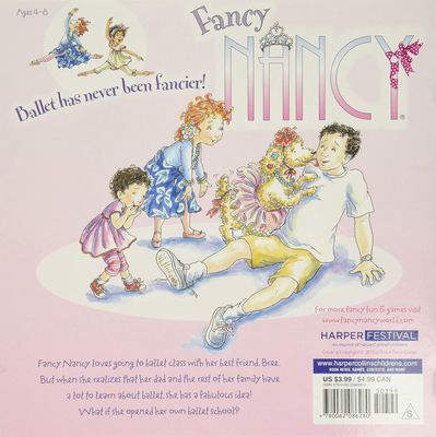 FANCY NANCY: BUDDING BALLERINA BOOK