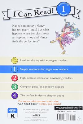 FANCY NANCY TOO MANY TUTUS BOOK