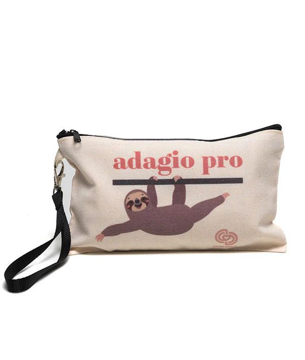 ADAGIO PRO SLOTH COSMETIC BAG