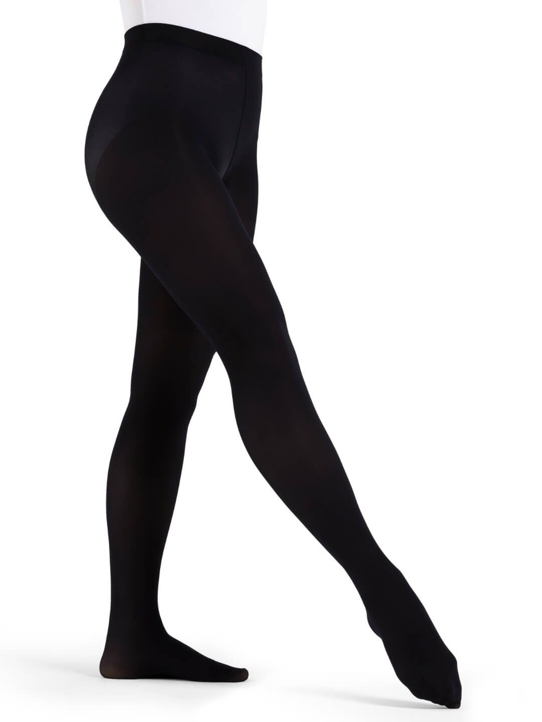CPZ ULTRA SOFT FOOTED TIGHT-ADULT-, Color: BLK -, Size: S/M