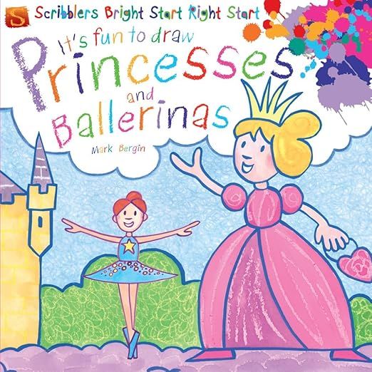 IT'S FUN TO DRAW PRINCESSES &amp; BALLERINAS BOOK