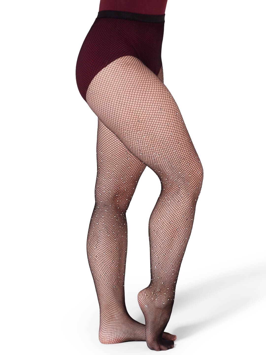 ALL OVER RHINESTONE TIGHT - ADULT -, Color: BLK -, Size: S/M