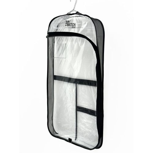 OG LONG GUSSET GARMENT BAG -, Color: BLK