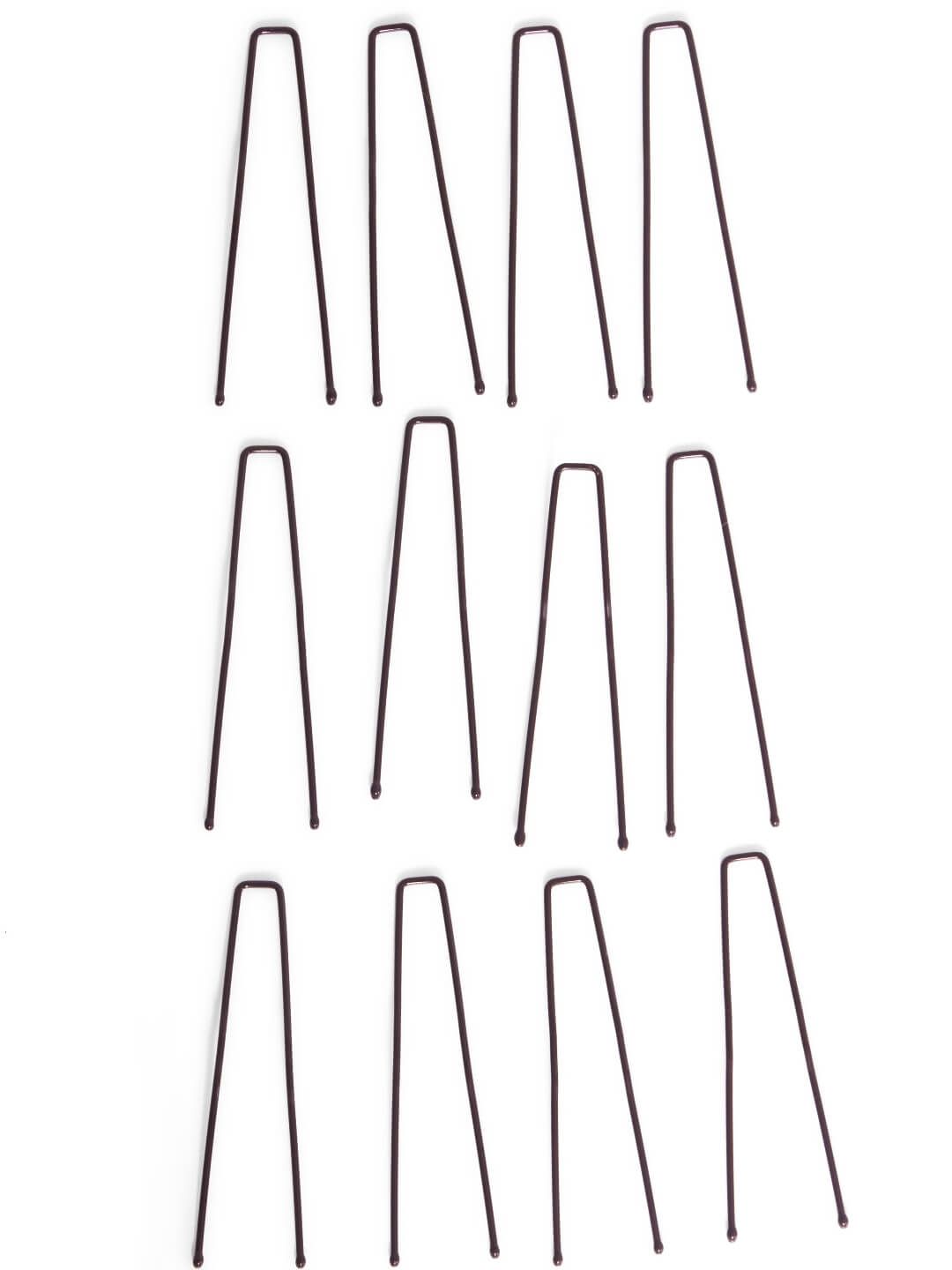 3" HAIRPINS -, Color: BROWN