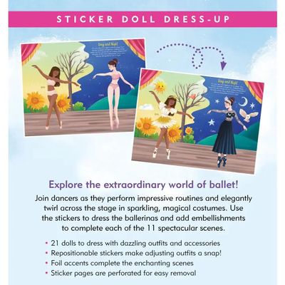 BALLET - STICKER DOLL DRESS-UP