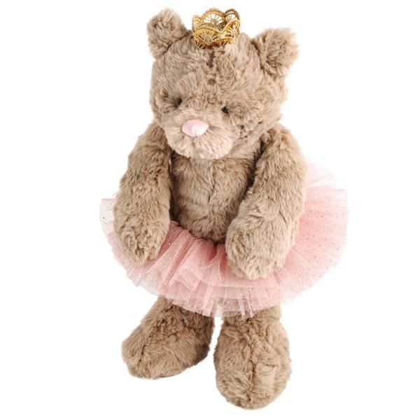 PLUSH BALLERINA BESTIE-, Color: HONEY BEAR