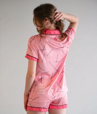 ALWAYS HERE FOR YOU SILK PAJAMAS-ADULT-