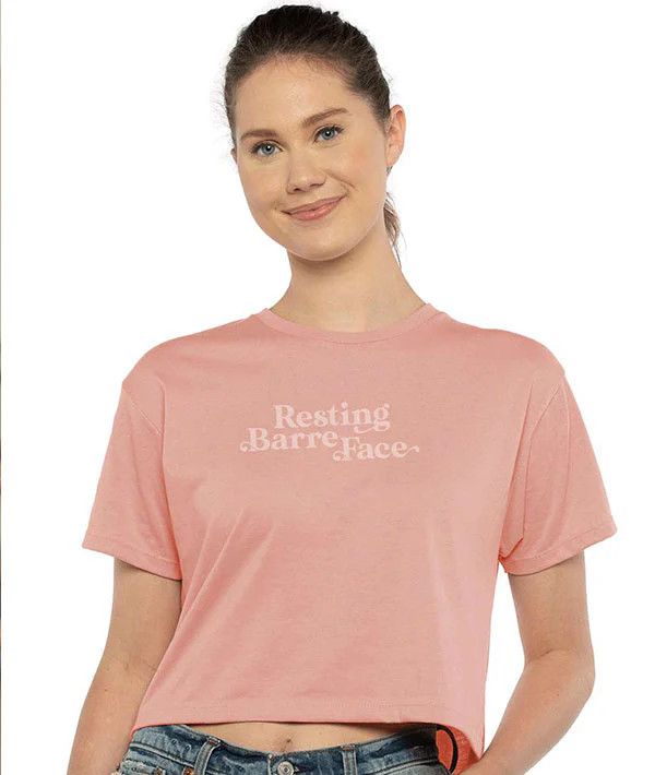 RESTING BARRE FACE CROP TEE-ADULT-