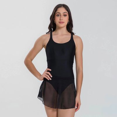 SHEER PULL ON SKIRT-CHILD-