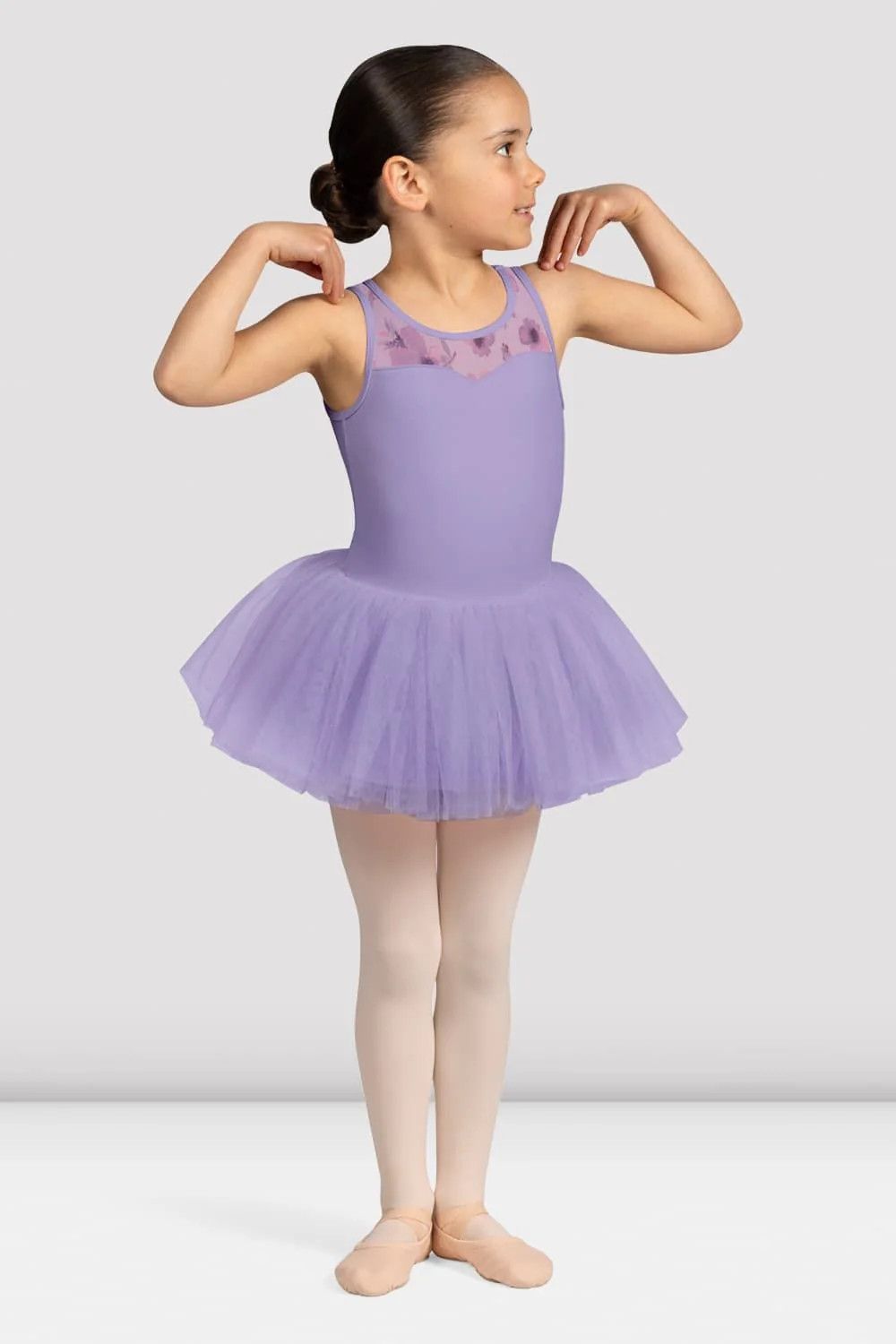 EVIE MESH BACK TUTU DRESS-CHILD-