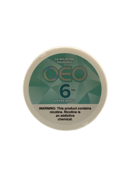 OEO Nic Pouches, Flavor: Peppermint 6mg
