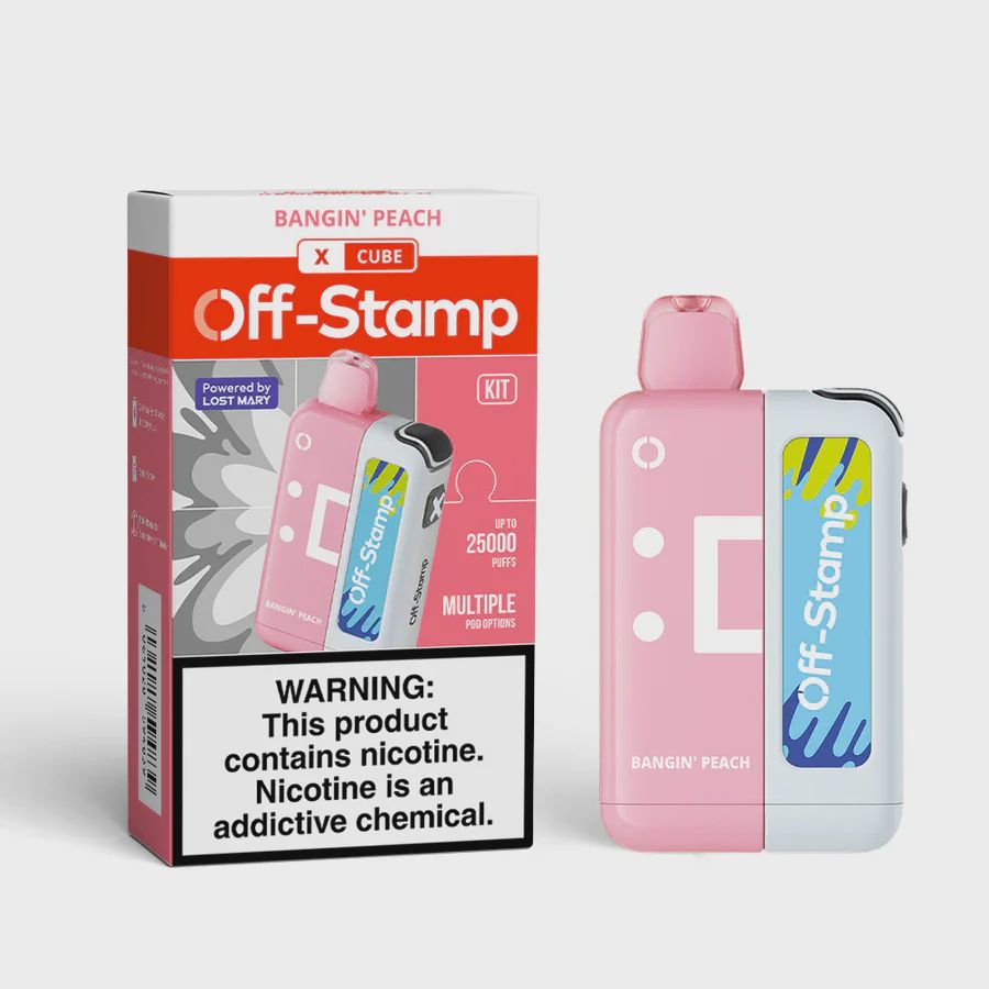 Off-Stamp X Cube Kits, Flavor: Bangin Peach