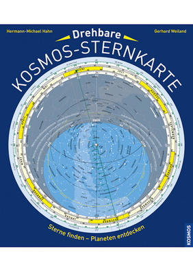 Kosmos Sternkarte drehbar Ø 29cm, Mitteleuropa