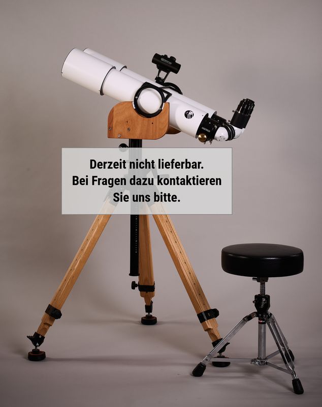 AS-Optics | 115 mm f/7 Triplet APO Bino, Doppel-Refraktor inkl. Gabel