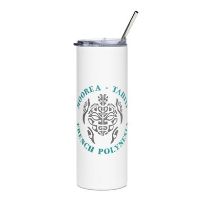 Moorea Tahiti Sea Turtle, French Polynesia Stainless Steel Tumbler