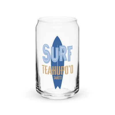 Surf Teahupo&#39;o, Surfing Teahupo&#39;o in Tahiti, Surfboard Can-shaped glass