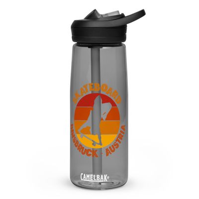 Innsbruck Austria Skateboarder Urban Skateboarding Sports Water Bottle