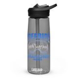 Freeride Skiing Chamonix France Sports Water Bottle