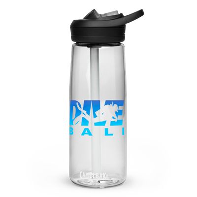 Dive Bali, Scuba Diving in Bali Sports Water Bottle