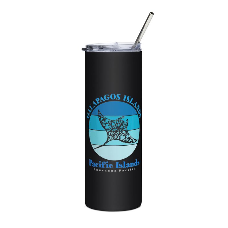 Manta Ray Galapagos Islands Ocean Stainless Steel Tumbler