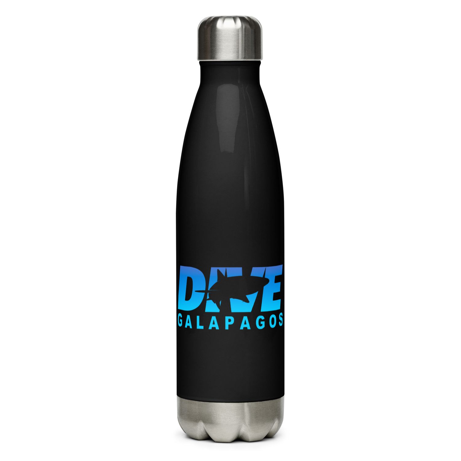 Dive Galapagos with Sharks, Scuba Diving at the Galapagos Islands Stainless Steel Water Bottle
