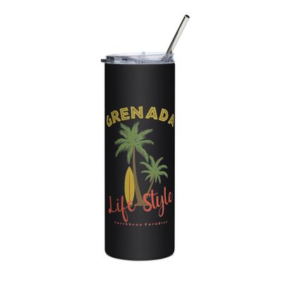 Grenada Tropical Life Style, Tourist Vacation Stainless Steel Tumbler
