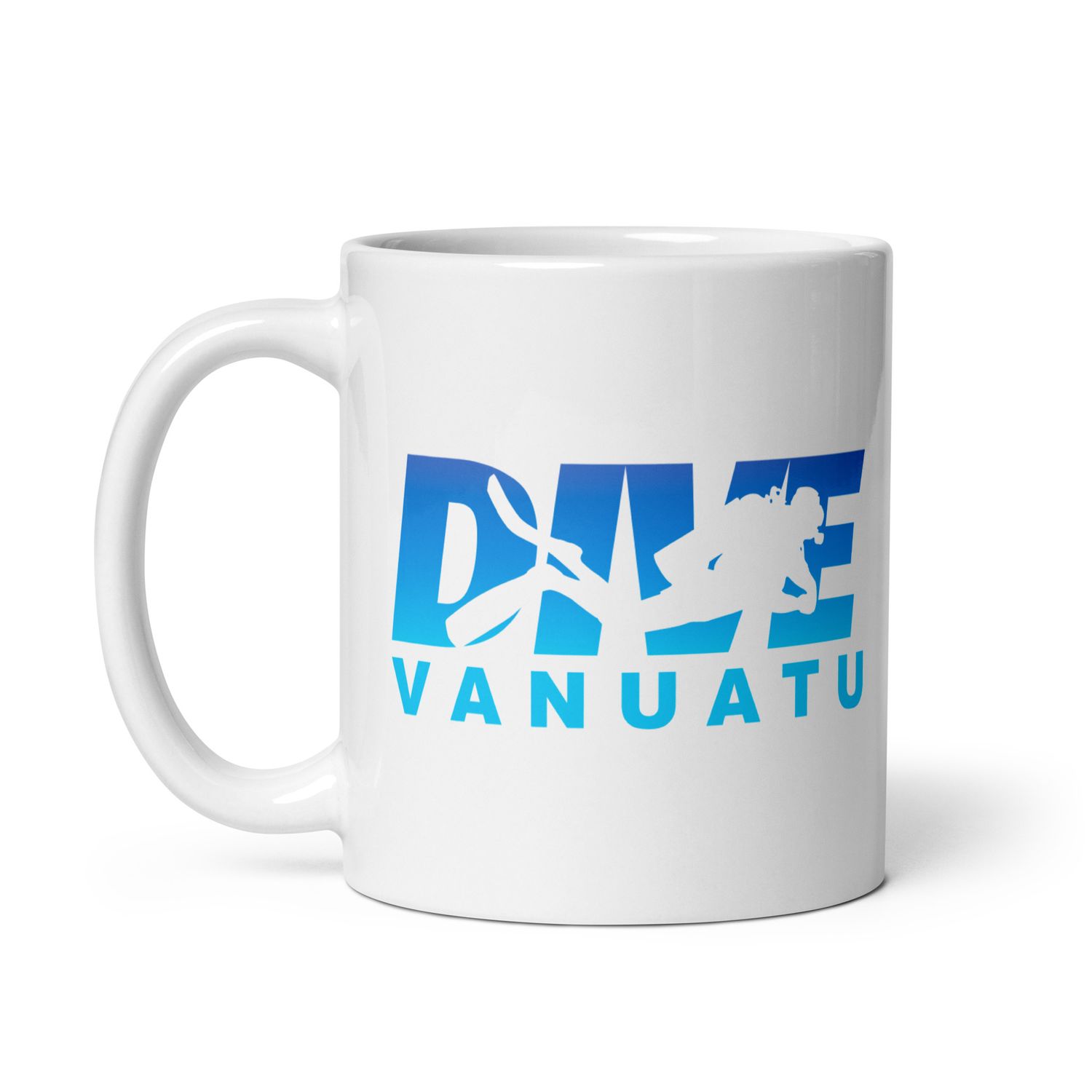Dive Vanuatu, Scuba Diving in Vanuatu White Coffee Mug