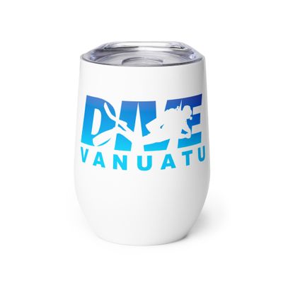 Dive Vanuatu, Scuba Diving in Vanuatu Wine Tumbler