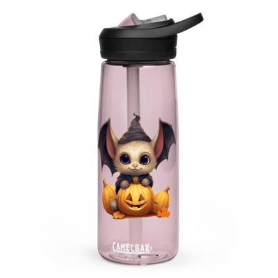 Halloween Cute Bat 1 Sports Water Bottle