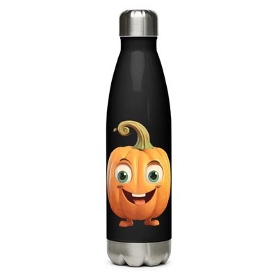 Halloween Happy Pumpkin 1 Stainless Steel Water Bottle