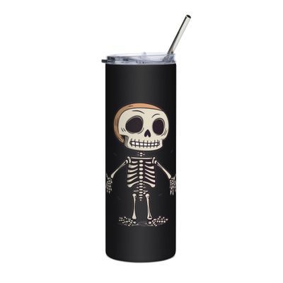 Halloween Skeleton 1 Stainless Steel Tumbler