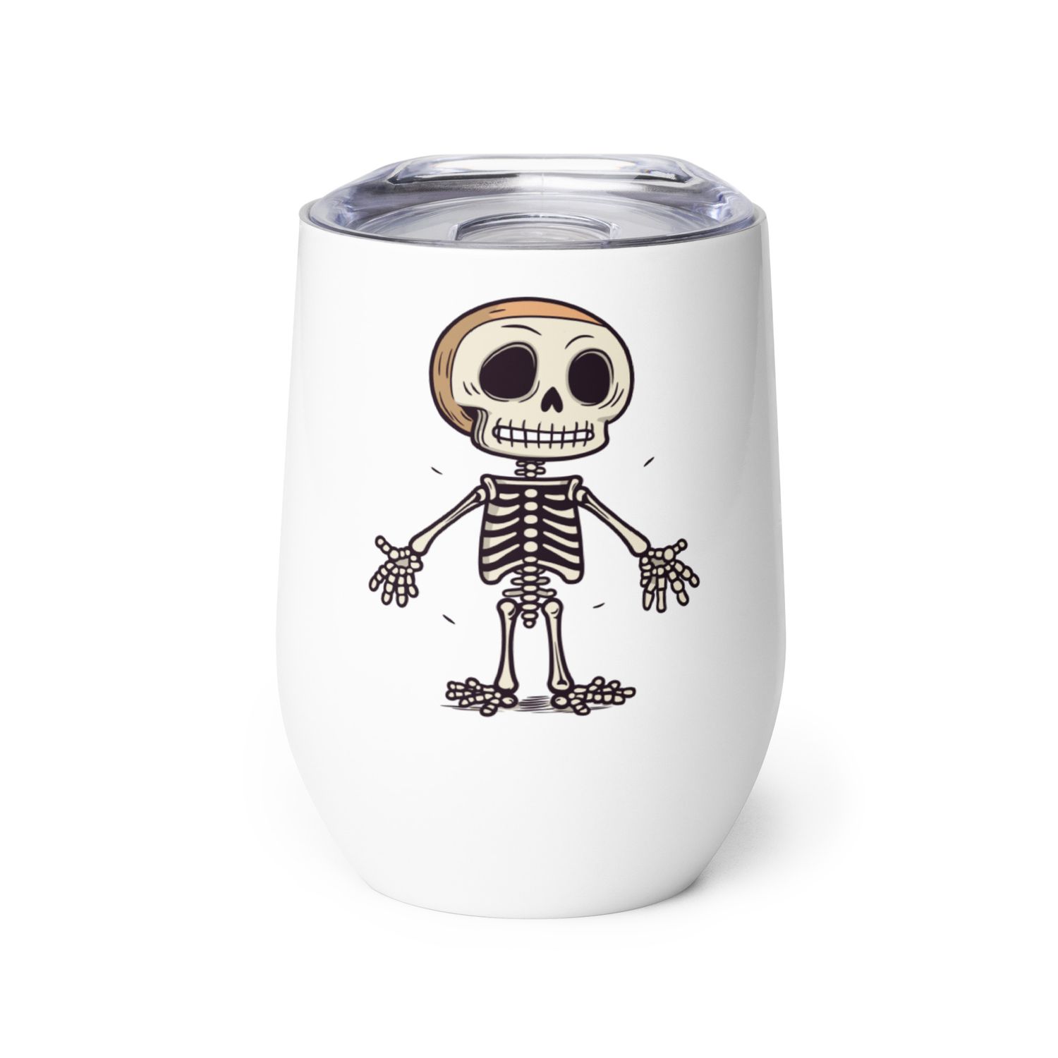Halloween Skeleton 1 Wine Tumbler