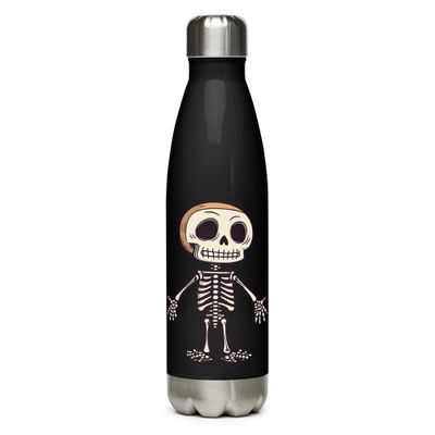 Halloween Skeleton 1 Stainless Steel Water Bottle