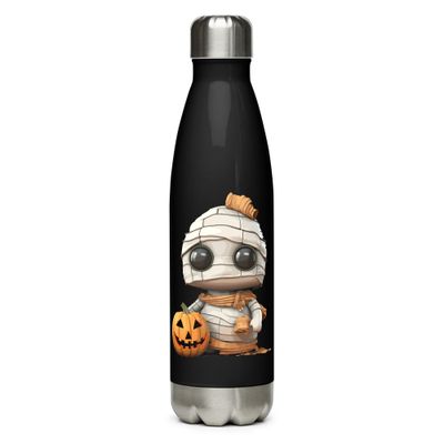 Halloween Mummy 1 Stainless Steel Water Bottle