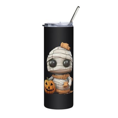 Halloween Mummy 1 Stainless Steel Tumbler