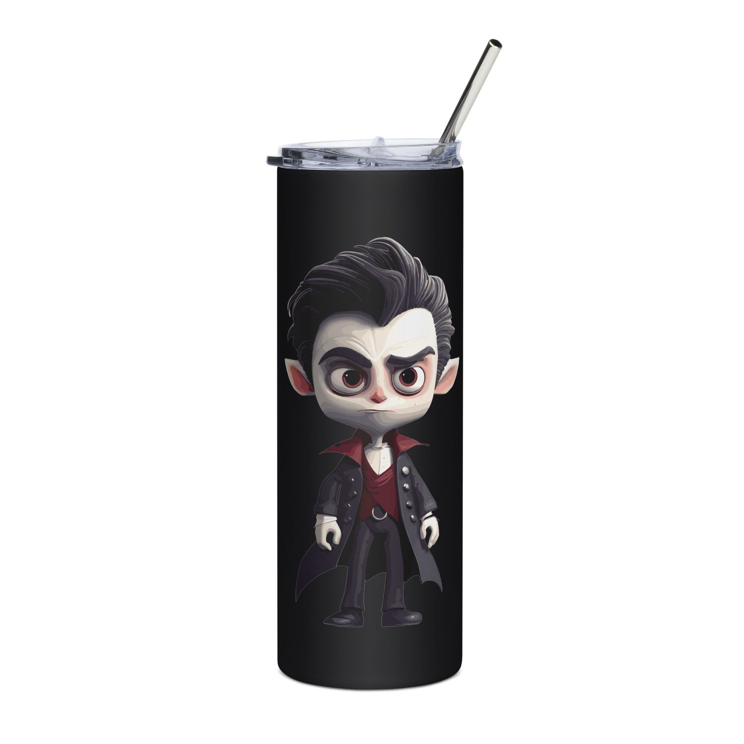 Halloween Vampire Boy 1 Stainless Steel Tumbler