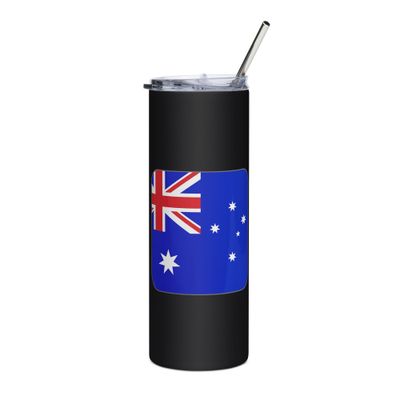 Australia Flag Stainless Steel Tumbler