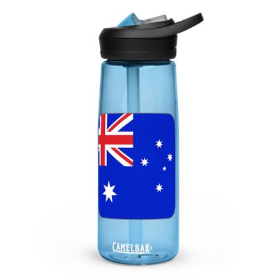 Australia Flag Sports Water Bottle