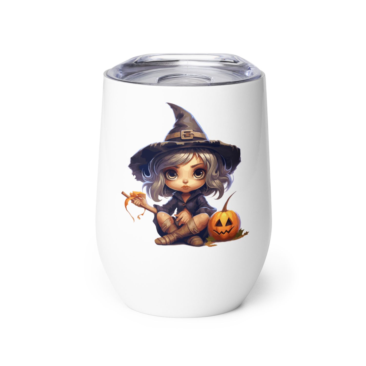 Halloween Witch 1 Wine Tumbler