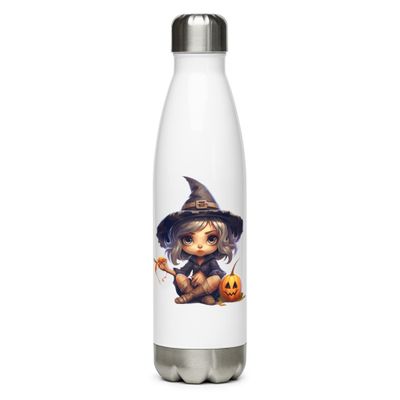 Halloween Witch 1 Stainless Steel Water Bottle