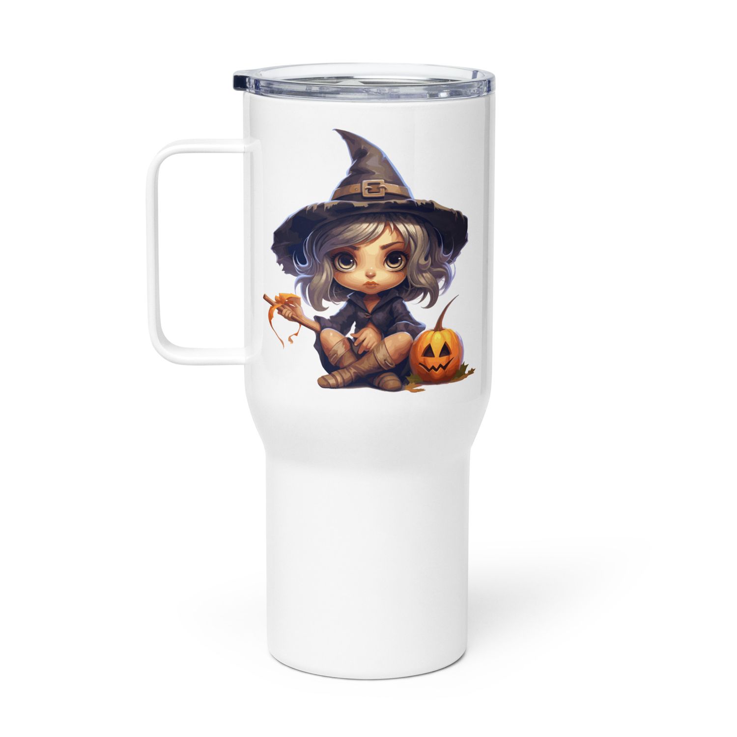Halloween Witch 1 Travel Mug with a Handle