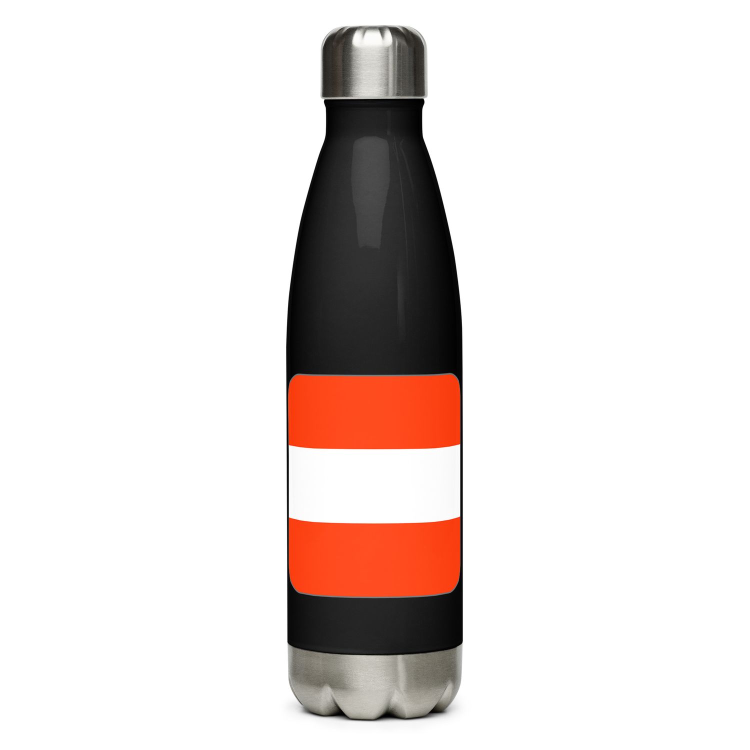 Austria Flag Stainless Steel Water Bottle