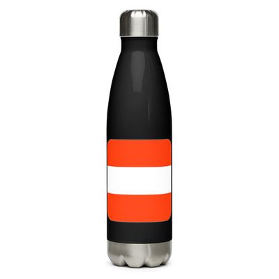 Austria Flag Stainless Steel Water Bottle