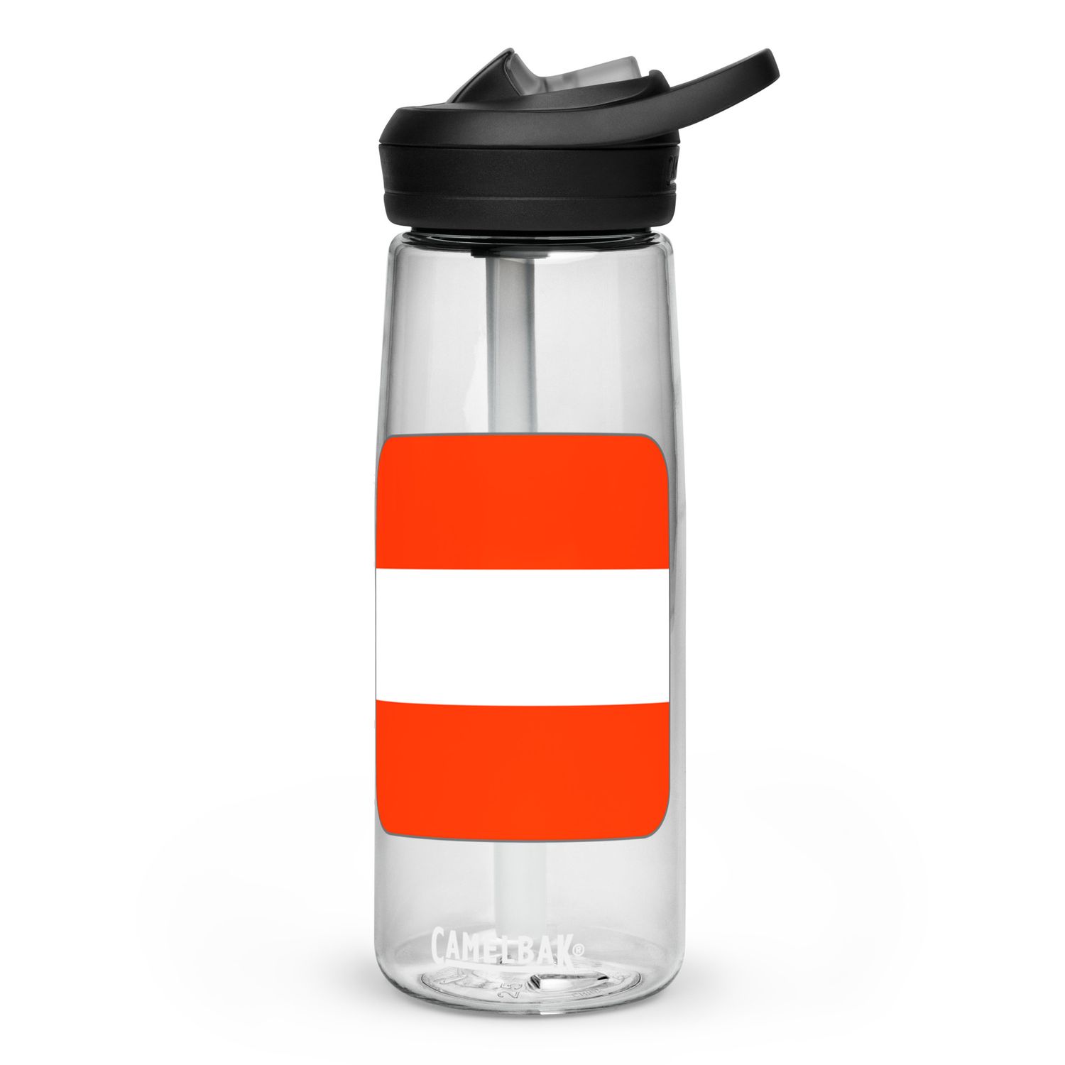 Austria Flag Sports Water Bottle