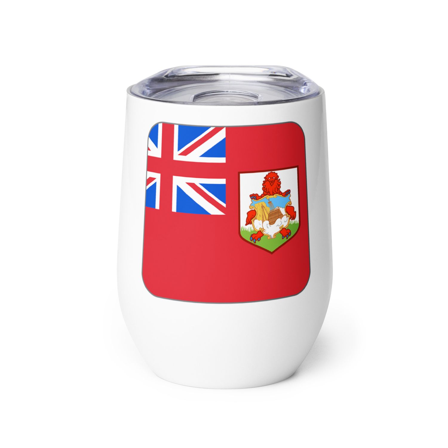 Bermuda Flag Wine Tumbler