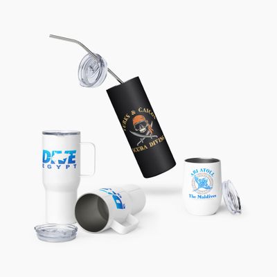 Travel Mugs &amp; Tumblers Scuba Diving Designs